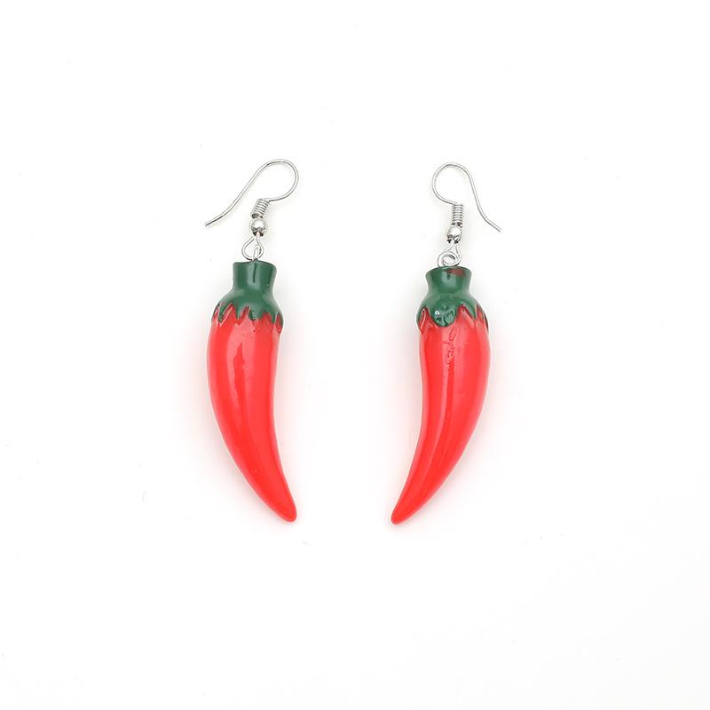 Korean Style Ceramic Rose Stud Earrings and Ear Cuffs
