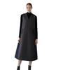 Adore Dress X Size 38 V-Neck (Triple Cross) / Women's / 531-5240009 020_Gray Navy,