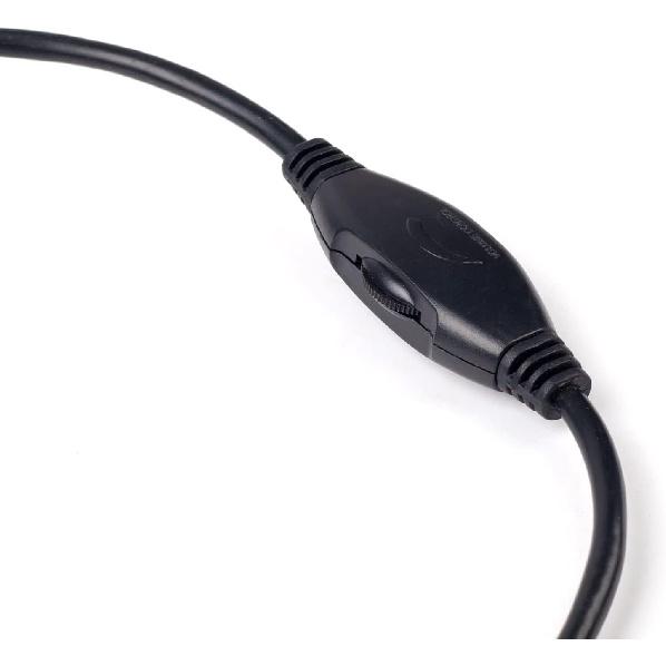 Replacement Control Pod Bypass Cable with Volume Control Compatible for Logitech Z 5500 with Pre 636 PID