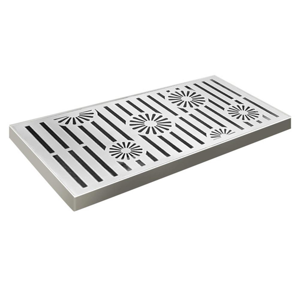 Quick Drain Cover Outdoor Drainage Solution Rust Resistant Material Rust Resistant Drain Cover Stainless Steel Wet Conditions