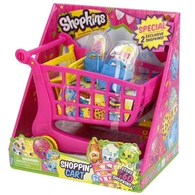 Shopkins Sesong Blind Box 1/2/3 Shopping Nisse Sett Leketøy Supermarked Kjøkken Scene Dukkehus Miniatyr Jente Barnebursdagsgave