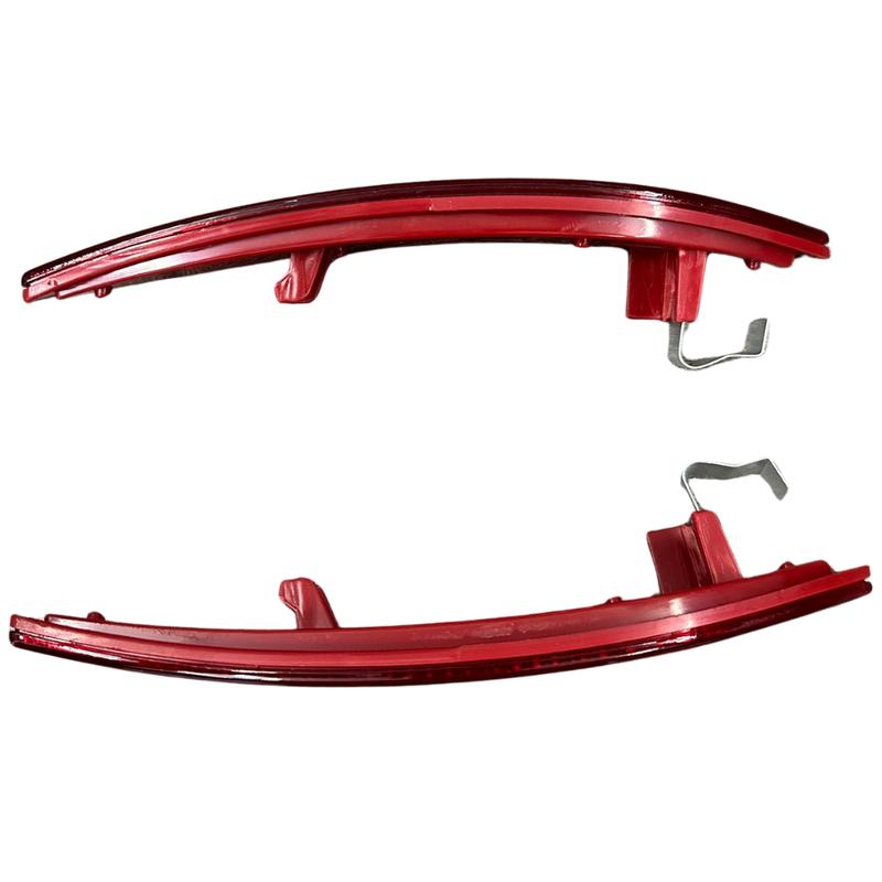 Fit For Renault Megane MK3 Fluence 2008-2013 Pair Rear Bumper Reflector Light Lens Red Left and Right 265650004R-265600004R