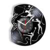 Rips Turnmädchen Zimmerdeko Rhythmische Gymnastik Band Wandkunst Wanduhr Turnmädchen Schallplatte Wanduhr