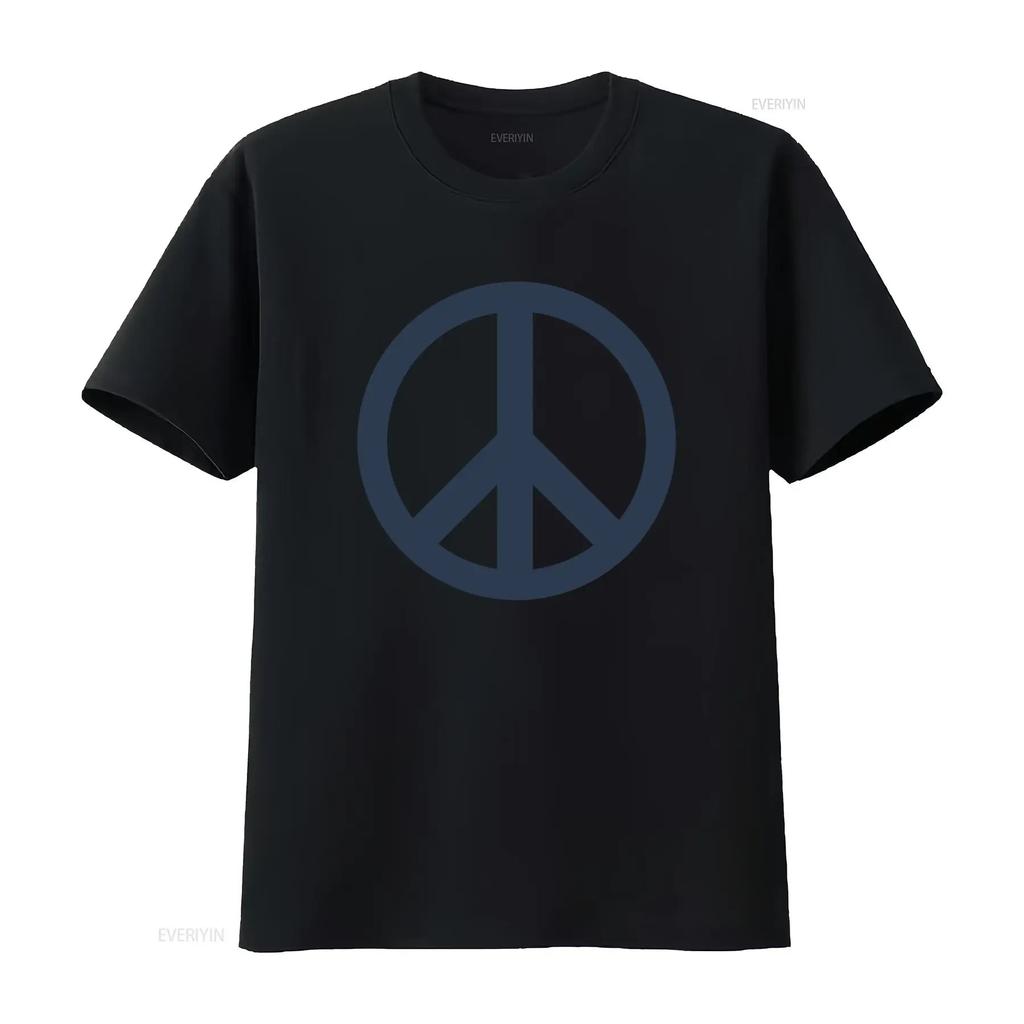 Stylish Peace Sign T Shirt for Men and Women Perfect Expressing Peaceful Vibes Designer Cloth