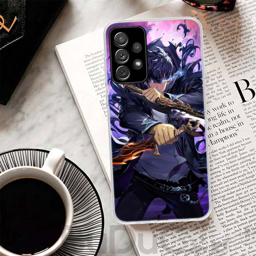 Anime S-Solos L-Levelings Phone Case For Samsung A16 A26 A36 A56 A15 A14 A13 A55 A54 A53 A25 A24 A23 A35 A34 A33 A05S A04S A15 A