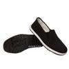 Yilu Bao Men's Women's Flat Thousand Layer Bottom Cloth Shoes Wear Resistant Elastic Mouth Single Dad Work Driving Black