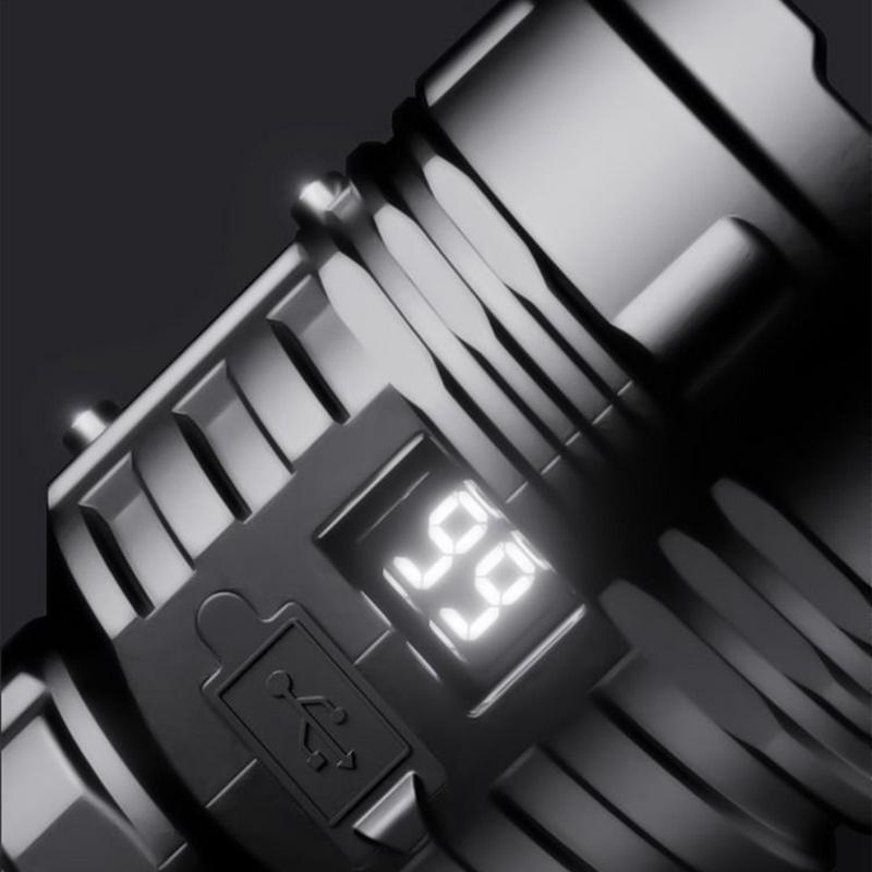 Pocket Flashlights High Lumens LED Pocket Flashlights Waterproof Handheld Spotlight Rechargeable Handheld Torch Handheld Torch