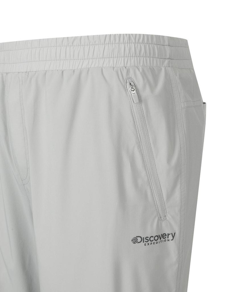 DISCOVERY EXPEDITION Men'S Performance 2L Woven Training Loose Tapered Jogger Pants (L/Grey)