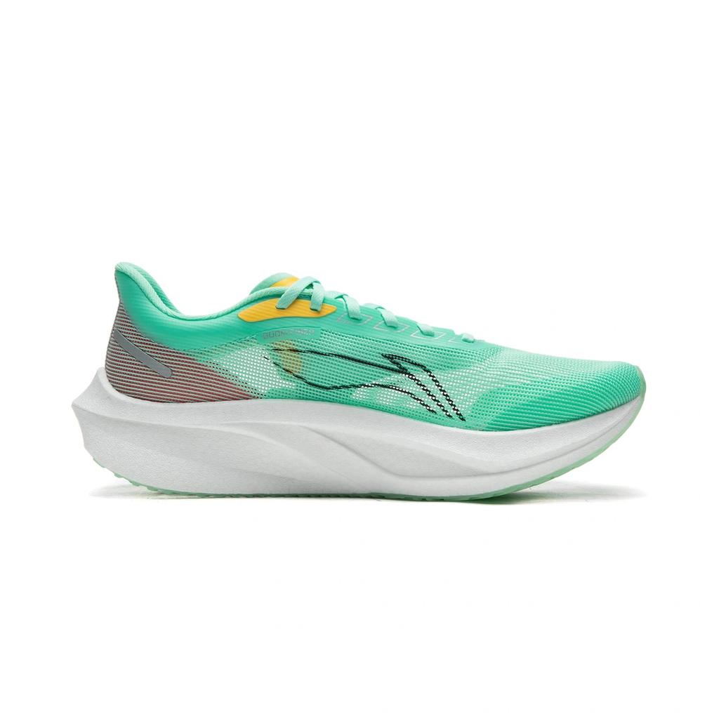 Li Ning Feidian 4 Challenger Running Shoes Men's Low Top Fluorescent Ice Cyan ARMW009-5