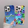 Game Geometry Dash Phone Case For IPhone 17 16 15 14 13 Pro 12 11 Pro Max PLUS Color Back Cover