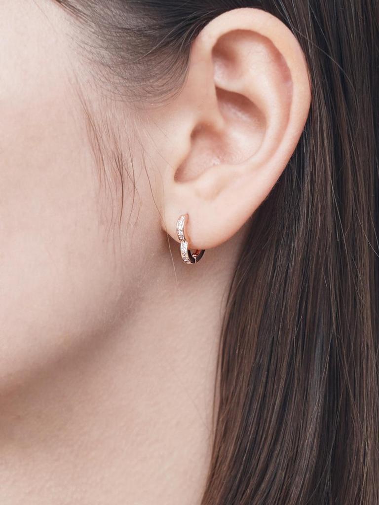 Lovely Heart One-Touch Earrings C24EB322