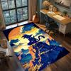 Goku Rug Bedroom Essential Decor, Non Slip Washable Large Area Carpet Floor Mat Gamer Room.-TING