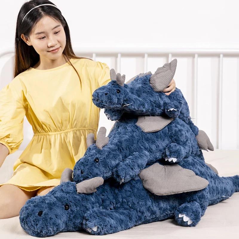 Fuzzy Flying Wings Drache Plüschtier Kuscheltiere Eidechse Film Anime Figur Puppe Für Kinder Geburtstagsgeschenk Junge Weihnachten