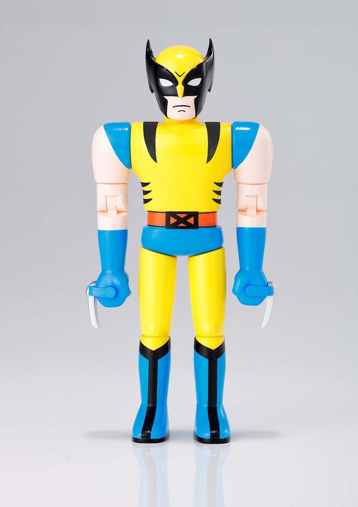 TAMASHII NATIONS Chogokin HEROES Approximately ABS Painted Action Figure Wolverine, 100mm,