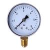 0-6 Bar Air Compressor High Strength Pressure Gauge 1/4 NPT 2.3 Face for Air Water Oil Gas Measurement