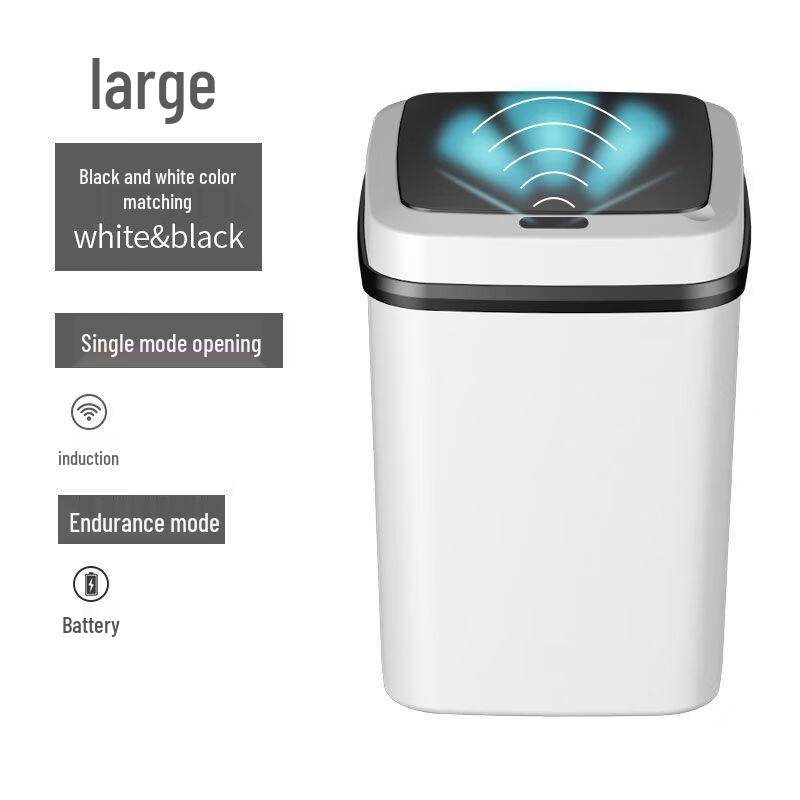 ZISIZ Automatic Sensor Smart Trash Can