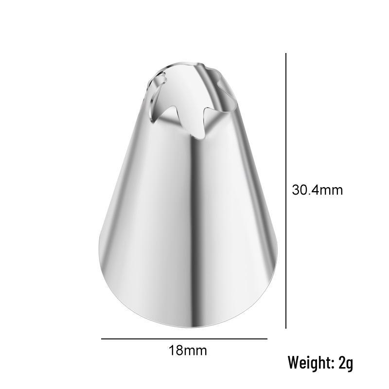 Stainless Steel Piping Tips Set - 48 Styles for Cake Decorating
