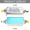SMA BPF118 BPF118-136MHz Metal Bandpass Filter Easy Connection for Aeronautical Air Frequency Band