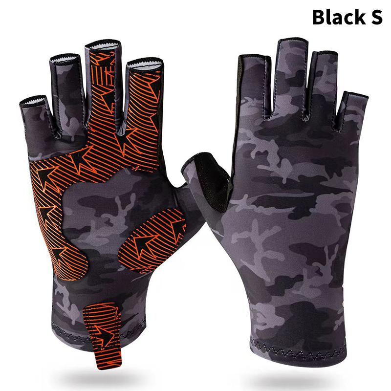 

Half Finger Fishing Gloves Anti-sting Workout Gloves Wear-resistant Anti-cutting Breathable Non-slip Outdoor Fishing Accessories