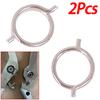 2PCS Chicken Bone Scissors Accessories Spring Wire Diameter 1.8mm Outer Diameter 15mm Nickel Plated Steel Torsion Spring