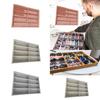 Glasses Display Tray Lightweight Eyeglasses Display Case Multipurpose Eyewear Storage Box for Dresser Travel Desktop Store Home