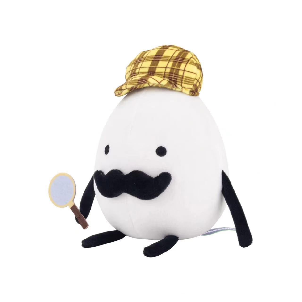 

Detective Egg Plush Toy Doll Cartoon