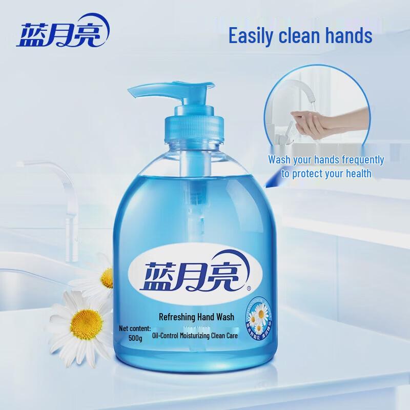 Blue Moon Aloe Antibacterial & Wild Chrysanthemum Hand Soap Set