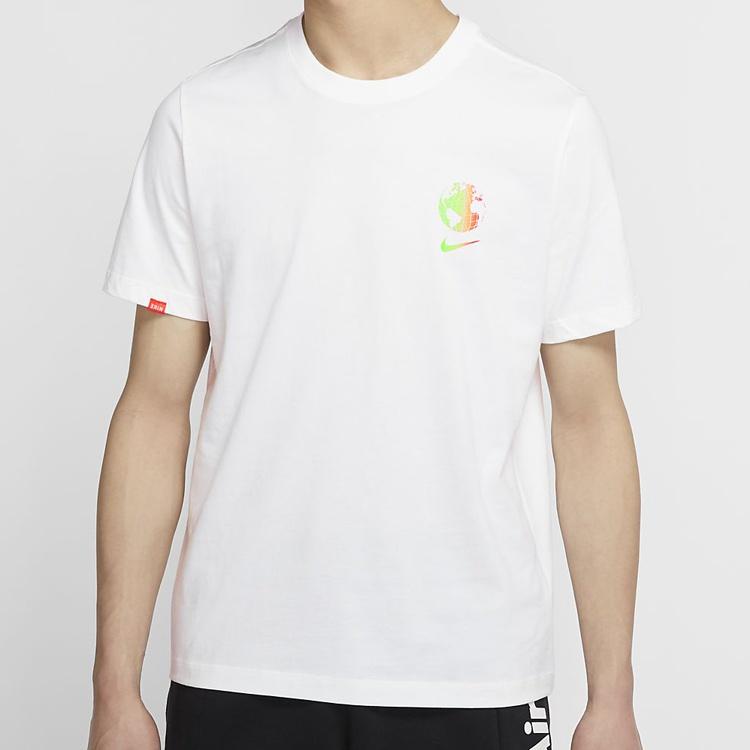 Nike Sportswear Casual Sports Short Sleeve 'Worldwide Tokyo White' Men's CW5836-100