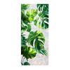 Pellicola Decorativa Arcobaleno per Vetri Privacy Vetro Colorato Fiori Piante Adesivo Riutilizzabile Non Adesivo per Finestre Camera da Letto Blocca Sole