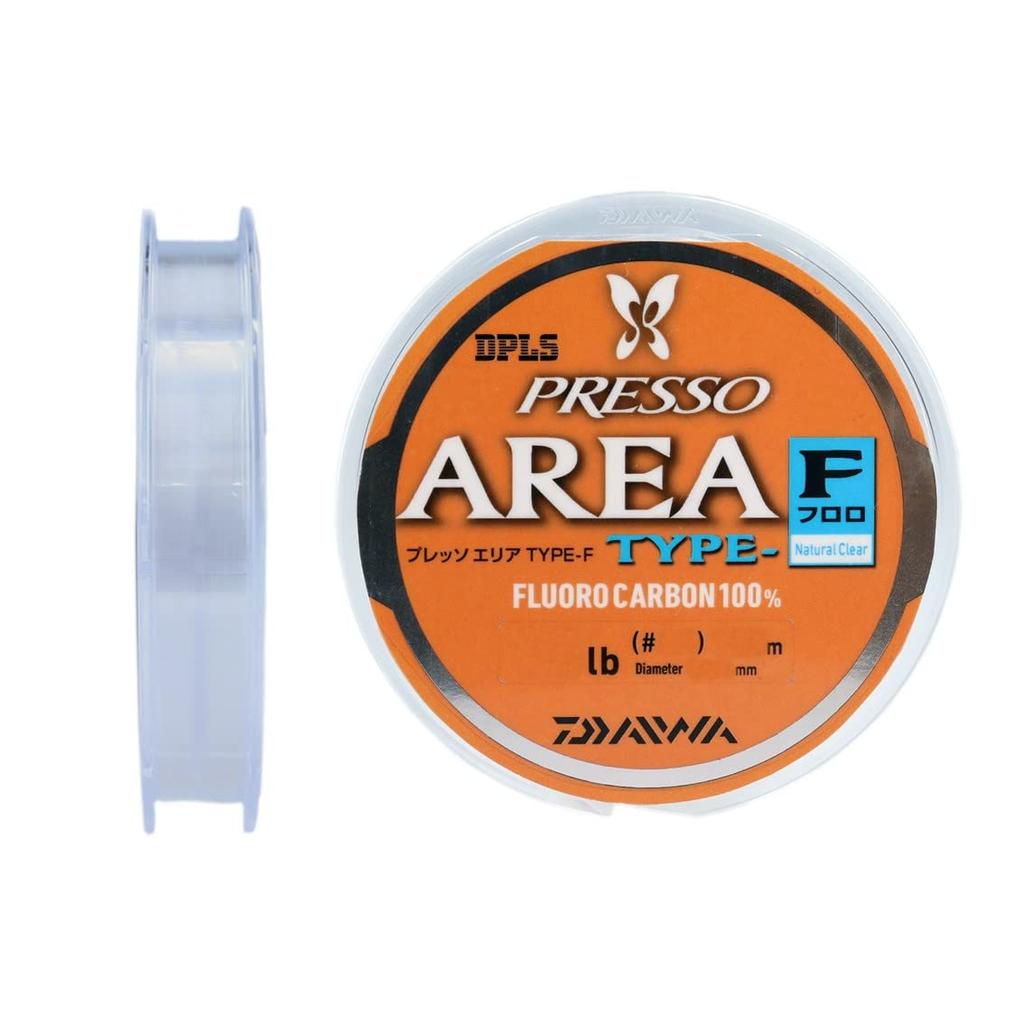 Daiwa Presso Area Type-F (Fluorocarbon) 100m 3lb (#0.8) Natural Clear