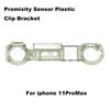 10set Front Camera Proximity Sensor Plastic Bracket Holder Clip For iphone 5 5s 5c 6 6S 7 8 Plus X XR XS 11 Pro Max Ring Cap