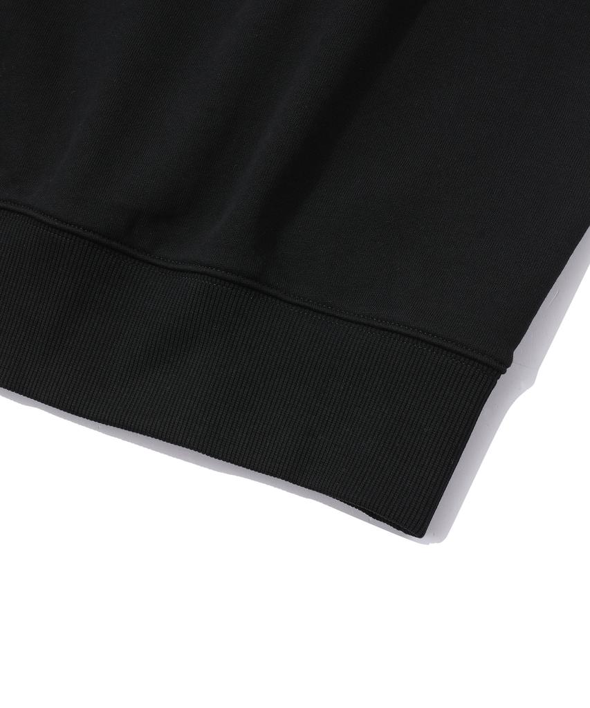 BEENTRILL Gold Taping Hashtag Sweatshirt (Black)