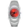 Men's Minimalist Futuristic Watch Irregular Oval Dial Date Quartz Wristwatch Unique Design Casual Business Waterproof Men Watch