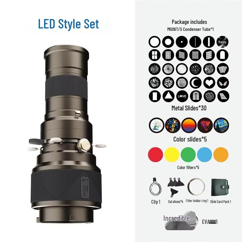 Miaotu LED Art Projection Spotlight Attachment