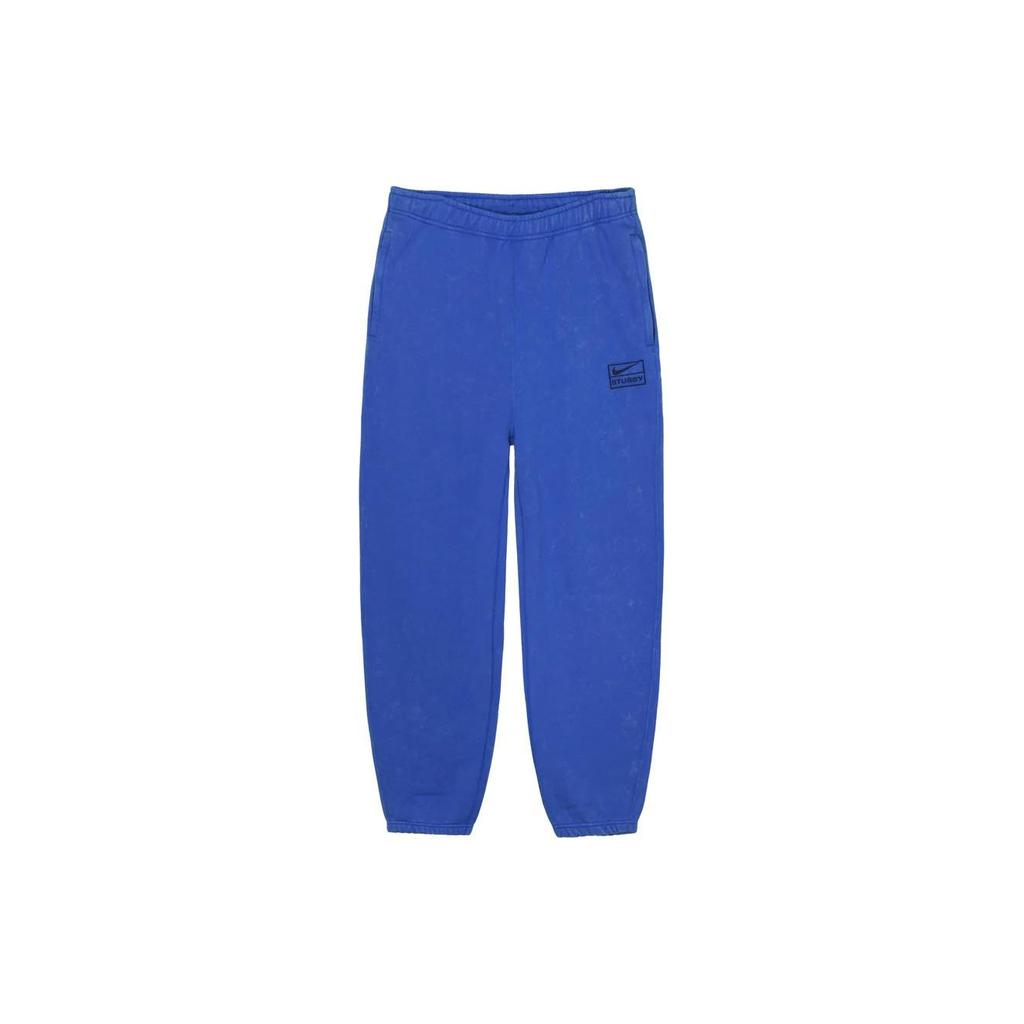 Nike X Stussy Acid Wash Sweatpants (Asia Sizing) Blue Unisex Streetwear DR4427-480