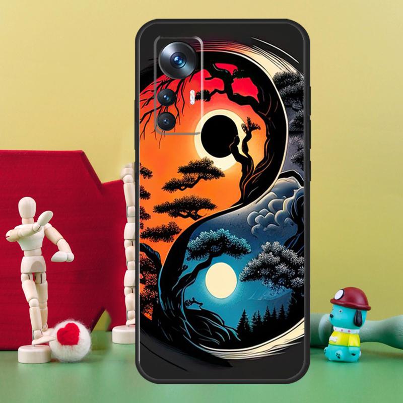 Eight Diagrams Taiji Yin Yang For POCO F5 X3 X4 X5 Pro M5 F3 F4 GT C40 Case For Xiaomi 13 12 11 Lite 11T 12T Pro Cover