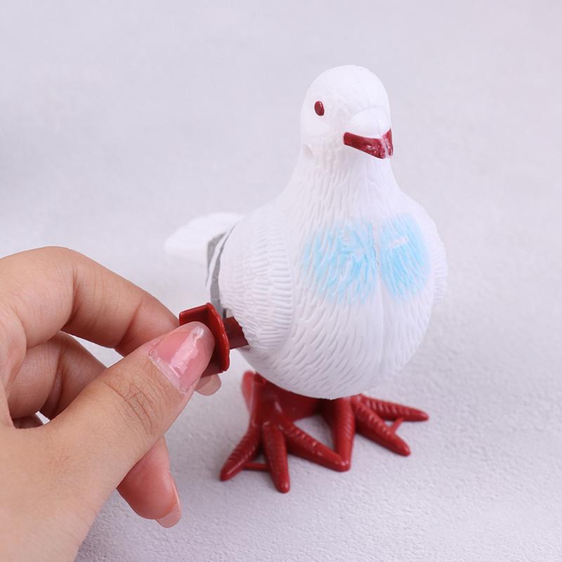 Jucărie Mecanică de Desene Animate Porumbel Săritor Simulare Jucărie Animal Cadou Petrecere de Ziua de Naștere Jucărie pentru Copii Mici