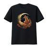Whimsigoth Fox Moon T Shirt Goblincore Witchy Celestial Fairycore Dark Cottagecore Witch Nature Aesthetic Vintage Washed