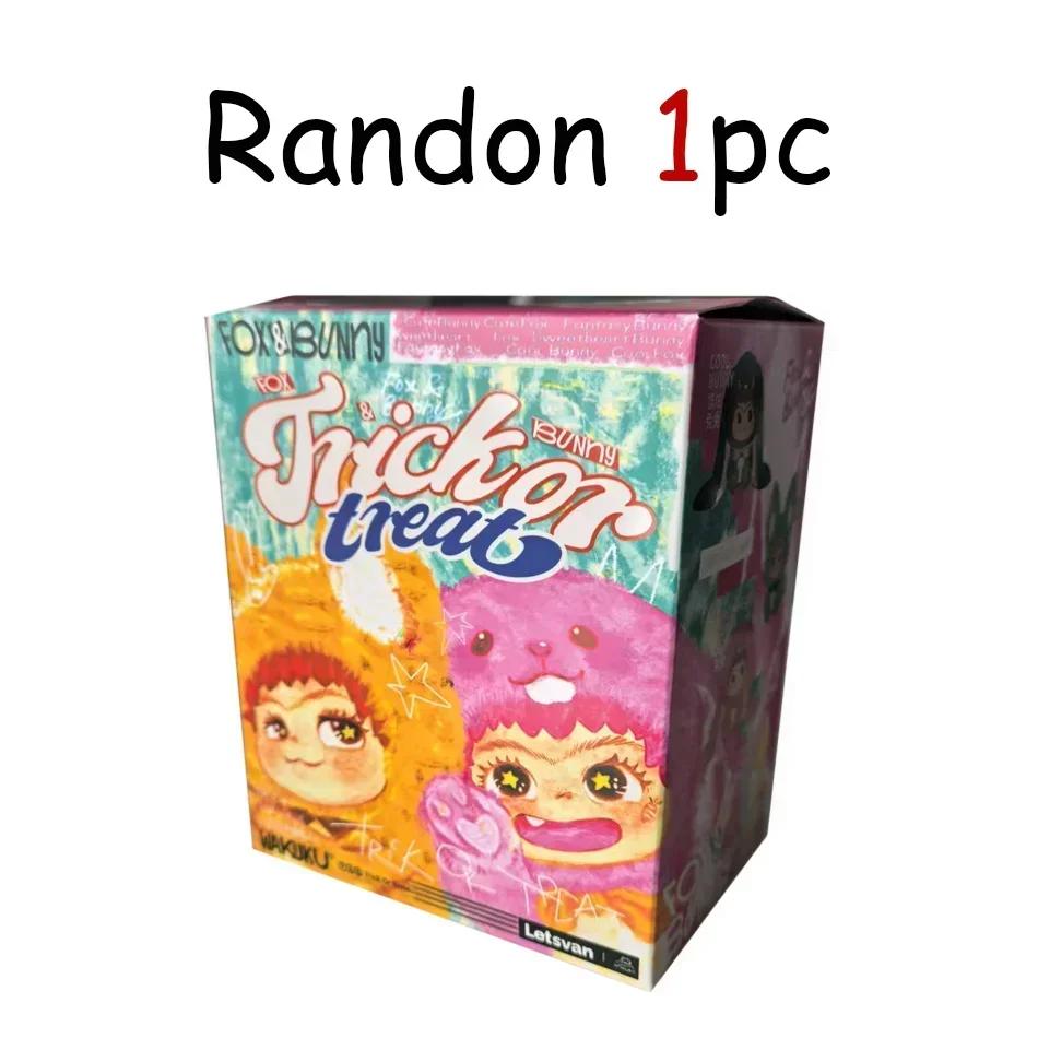 In Stock Original Wakuku Blind Box Wakuku V2 Fox Rabbit Trick Diary Pendant Birthday Celebration Gift Idea Garage Kit Children Kids Toy Sets Wakuku