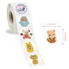 500 Stickers/roll Cartoon Ragdoll Roll Stickers Reward Stickers Creative Handbook Roll Roll Personalized Tape