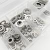Stainless Steel Washer Assortment Kit M2 M2.5 M3 M4 M5 M6 M8 M10 Plain Washer Flat Gasket Rings Gasket Rings Kitchens
