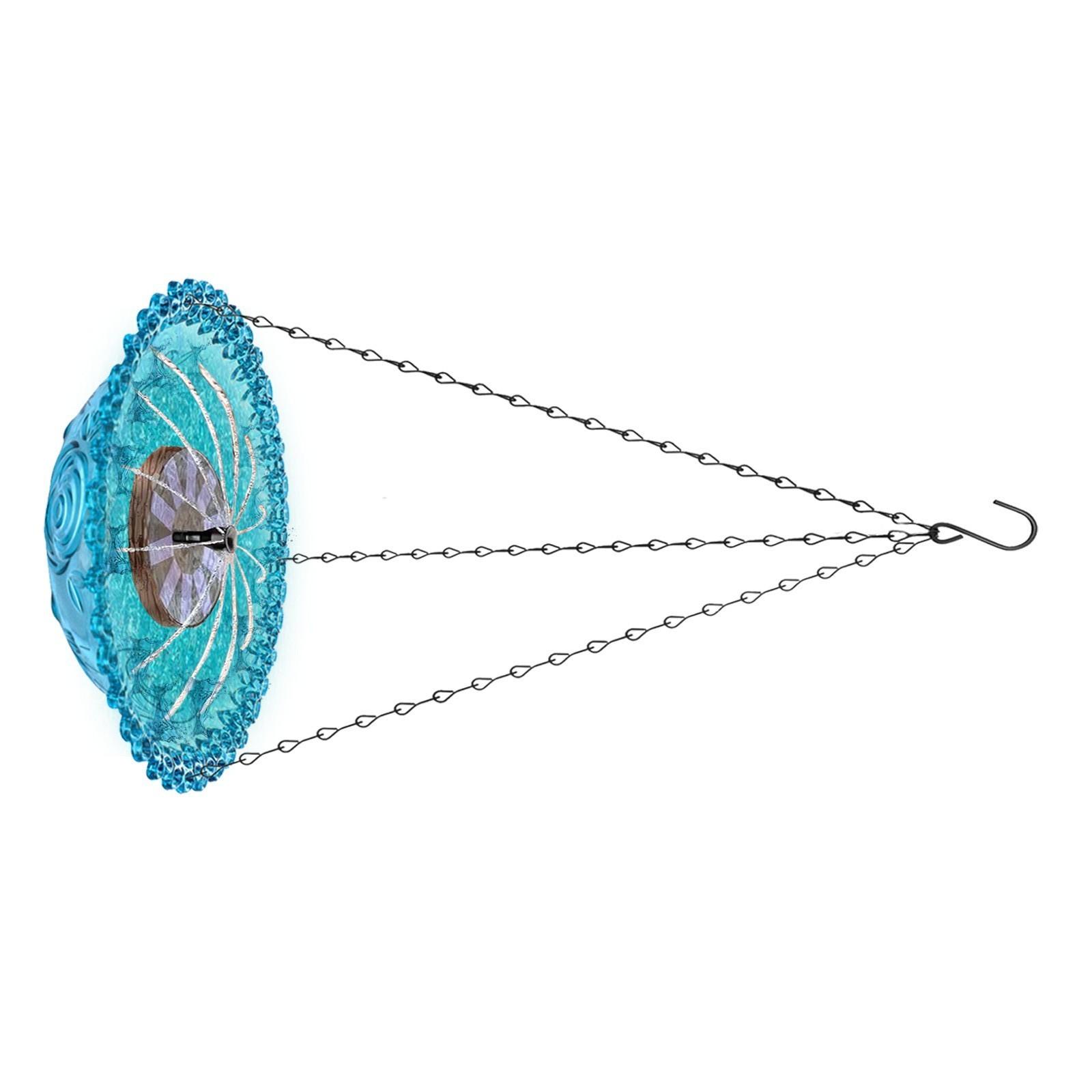 

Подвесной уличный фонтан-поилка для птиц с водным элементом привлекает птиц, белок, всепогодный, большой вместимости, садовая кормушка