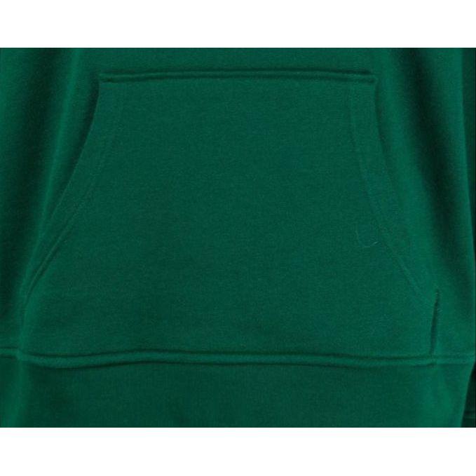 Adidas Mikina s kapucí se stahovací šňůrkou s potiskem loga Dámské mikiny Tmavě zelená IB7433