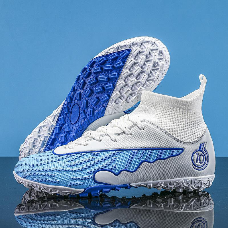 

Football shoes men s and women s broken nails student adult training artificial grass ag spikes professional breathable non-slip sneakers 33