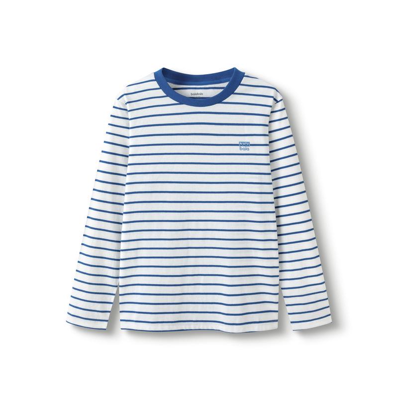 Balabala Kids' Long-Sleeve T-Shirt 2025: Spring & Autumn Style for Boys & Girls