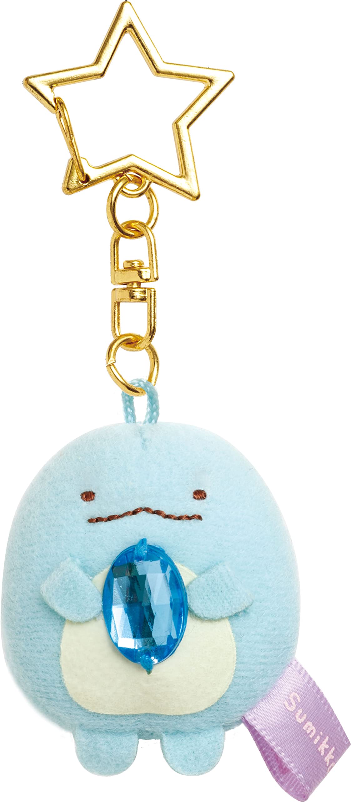 San-X Sumikkogurashi Шарм Подвесная мягкая игрушка Ящерица MF77401