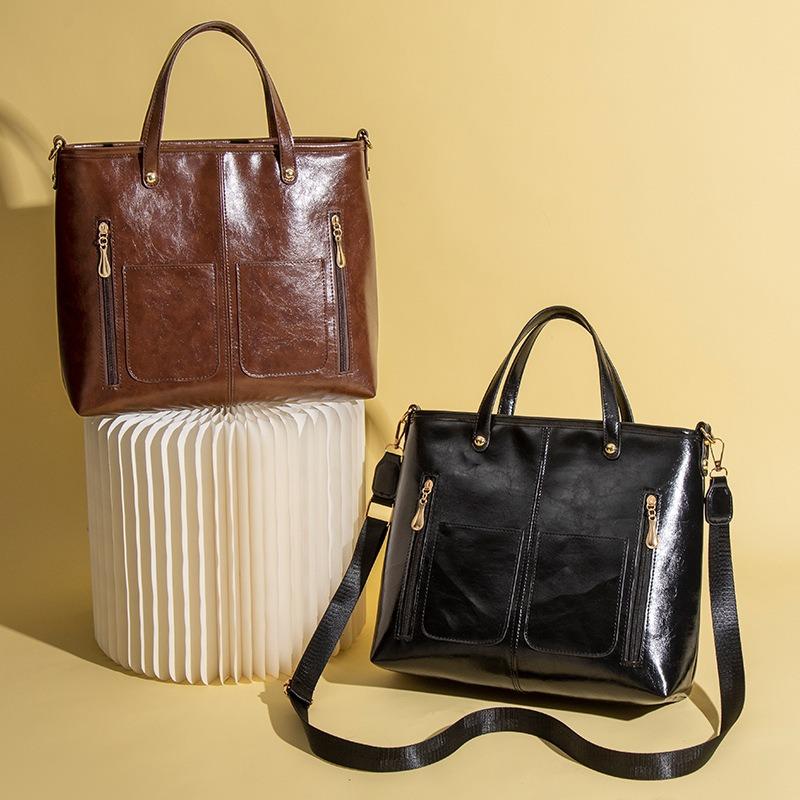 Hn new handbag women's large-capacity retro women's tote bag