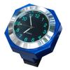 Waterproof Shock Resistant Tool Free Mounting Motorcycle Dashboard Accessory Clock Accurate Time Display Metal Build