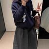 Highly Recommended: Women's Retro Woolen A-Line Midi Skirt, Korean Minimalist Pleated Design, Slim-Fitting for Autumn/Winter.