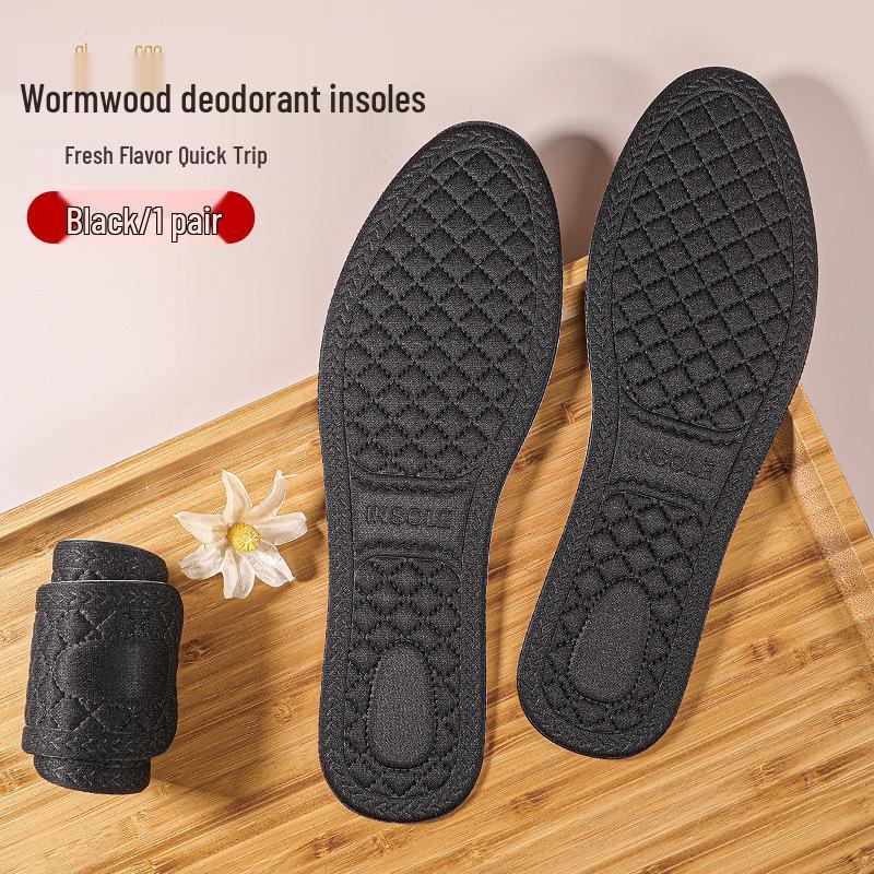 Nano Deodorizing Insoles: Breathable, Odor-Resistant, Shock-Absorbing, Fragrance Type for Men's & Women's Sports, Comfort in Long Standing.